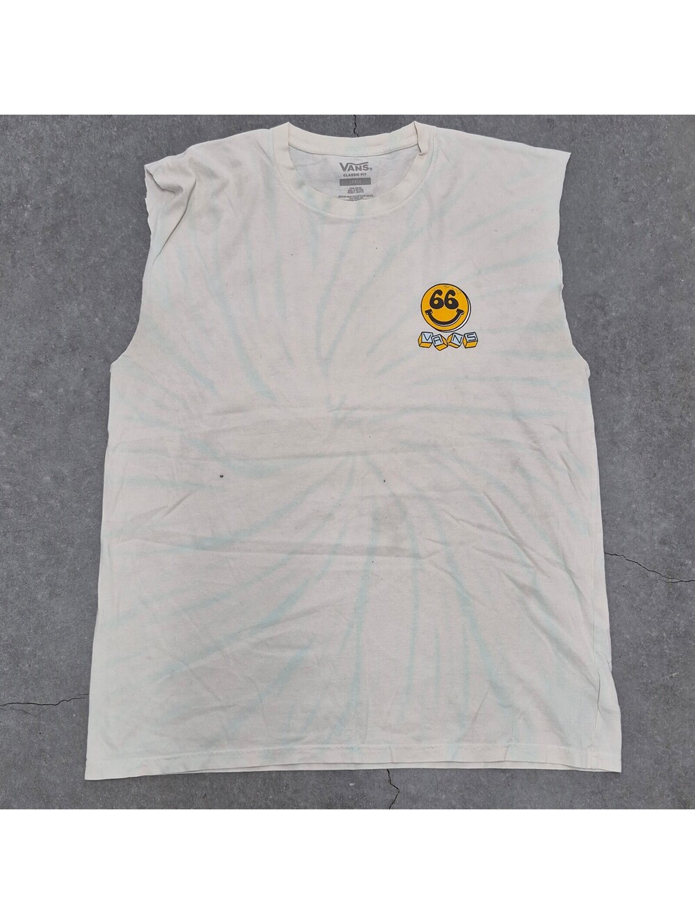 Vans Logo Sleeveless T Shirt